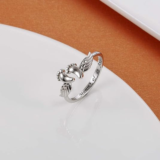 Mommy Of An Angel Ring
