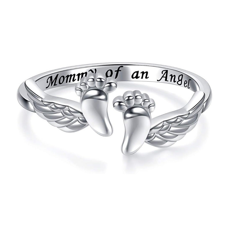 Mommy Of An Angel Ring
