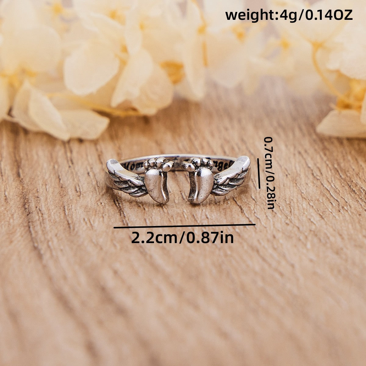 Mommy Of An Angel Ring