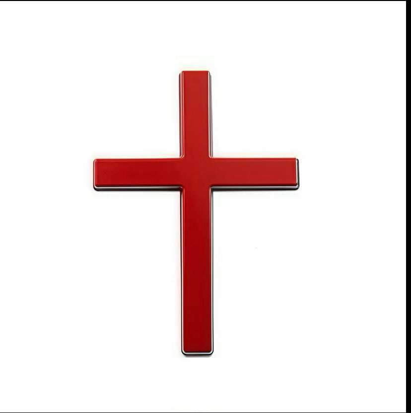 3D Cross Car Emblem