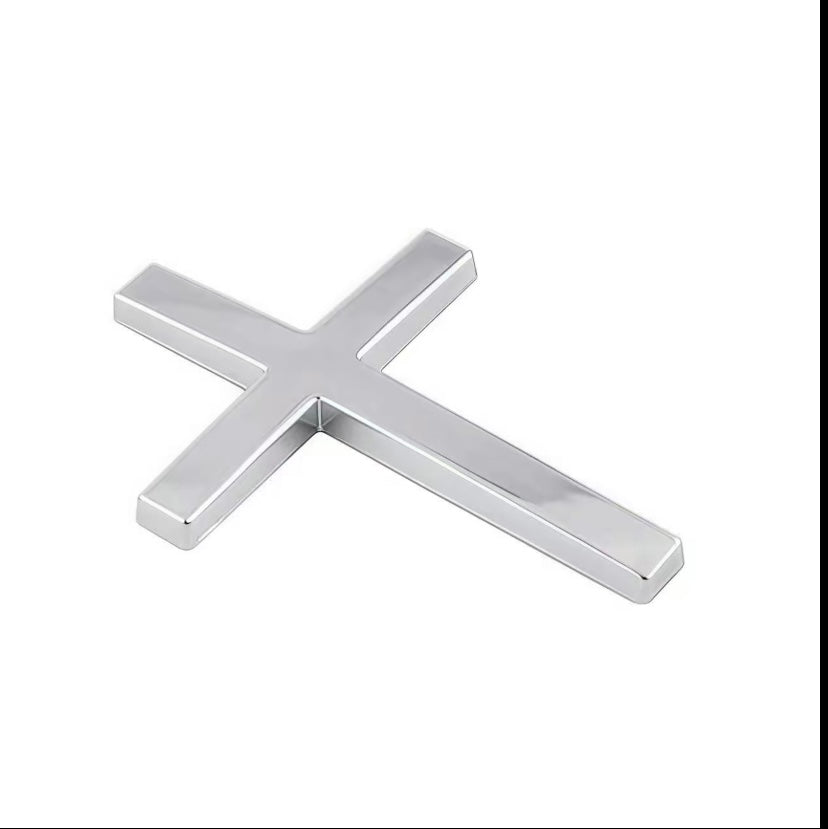 3D Cross Car Emblem