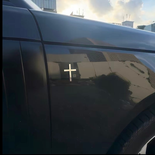 3D Cross Car Emblem